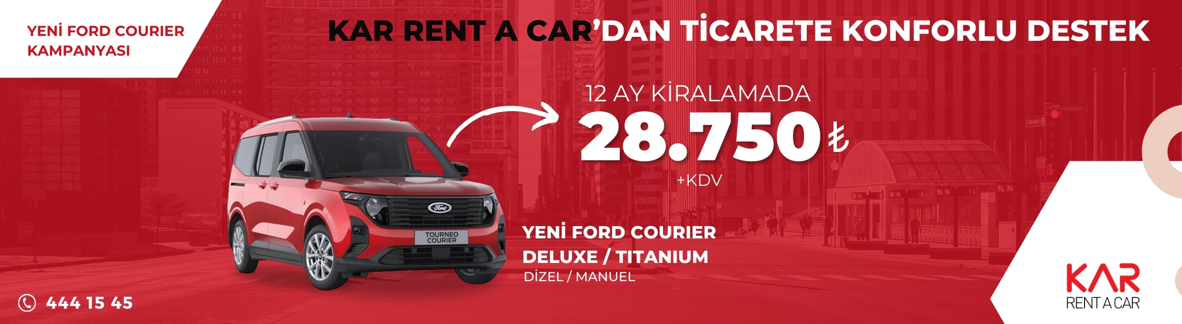 New Ford Courier Campaigns